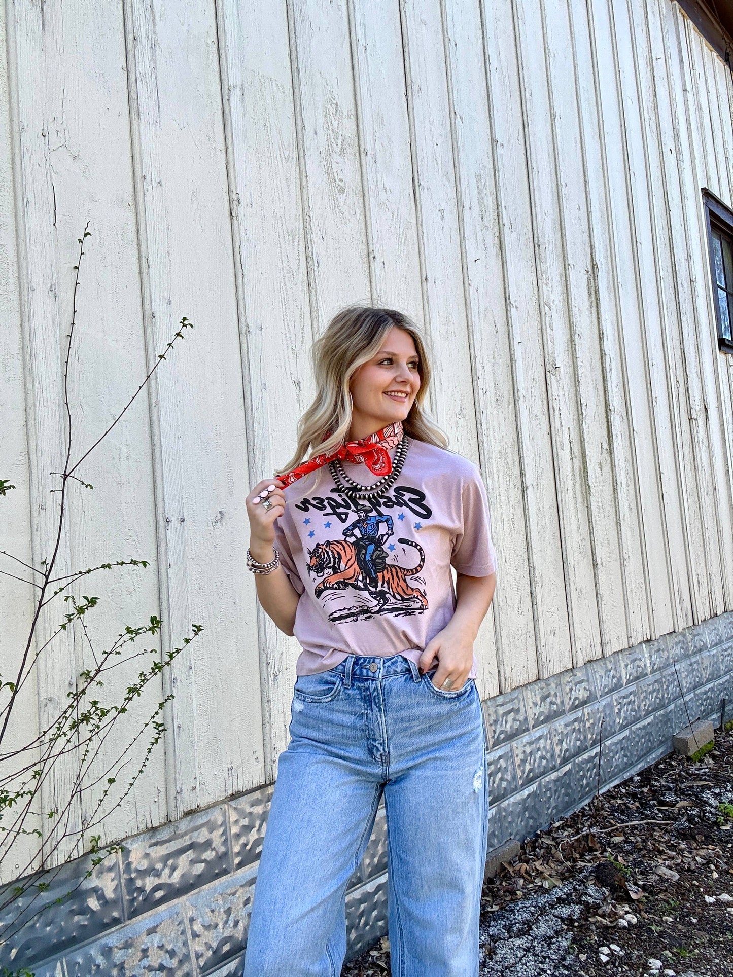 Easy Tiger Crop Tee (S-2XL)