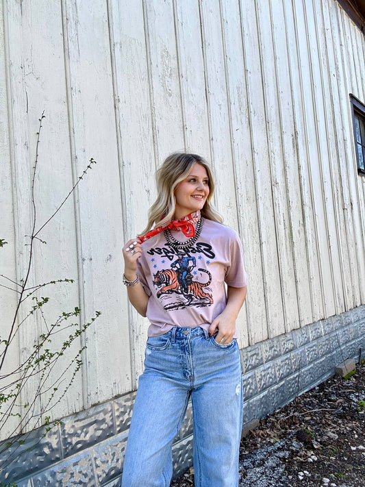 Easy Tiger Crop Tee (S-2XL)