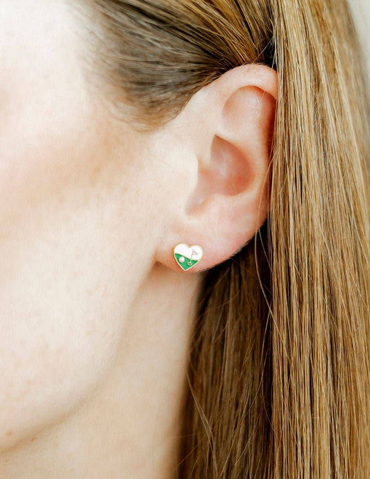 Golf Par-Tee - Screwback Stud Earrings