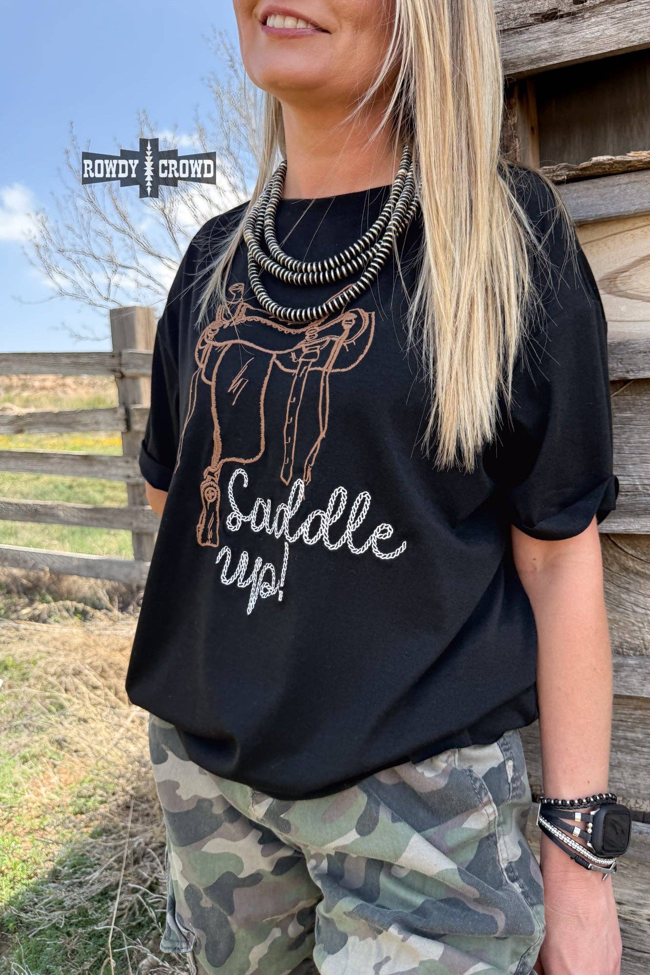 Saddle Up Tee (S-3X)