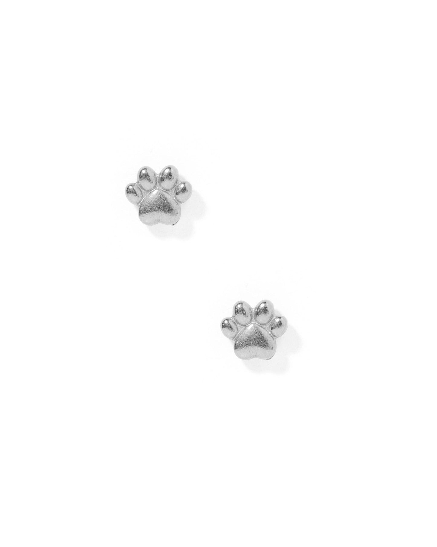 Paw Print- Screwback Stud Earrings