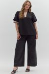 Jolene Top- Black (S-2XL)
