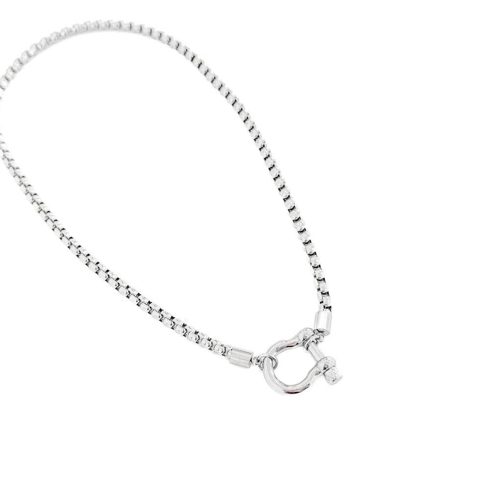 Lucky Me Horseshoe Toggle Necklace