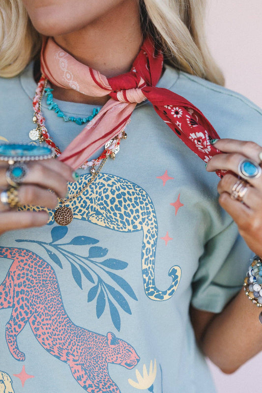 Trail Days Two Tone Floral Bandana