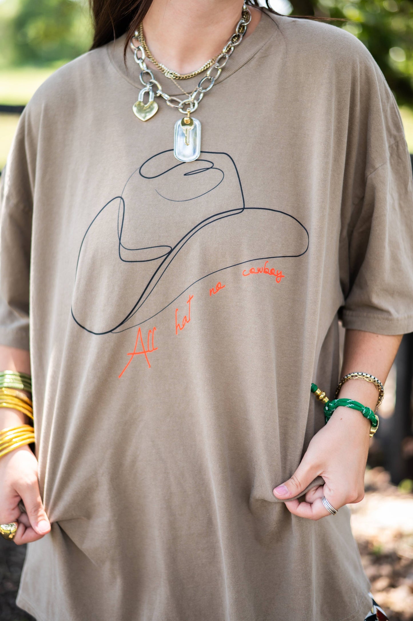 All Hat No Cowboy Graphic Tee (S-3X)