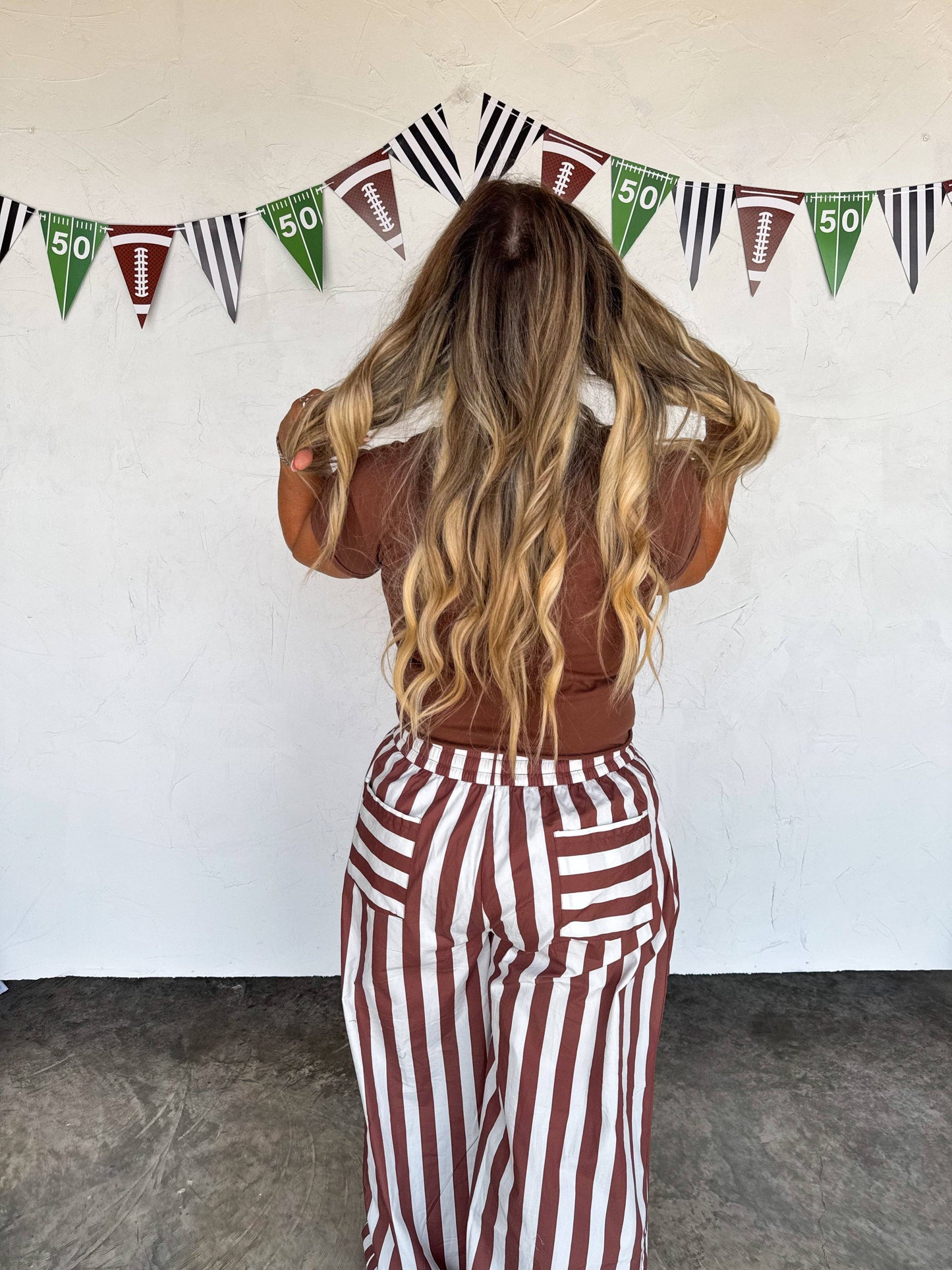 Tailgate Striped Boxer Pants (S-3X)