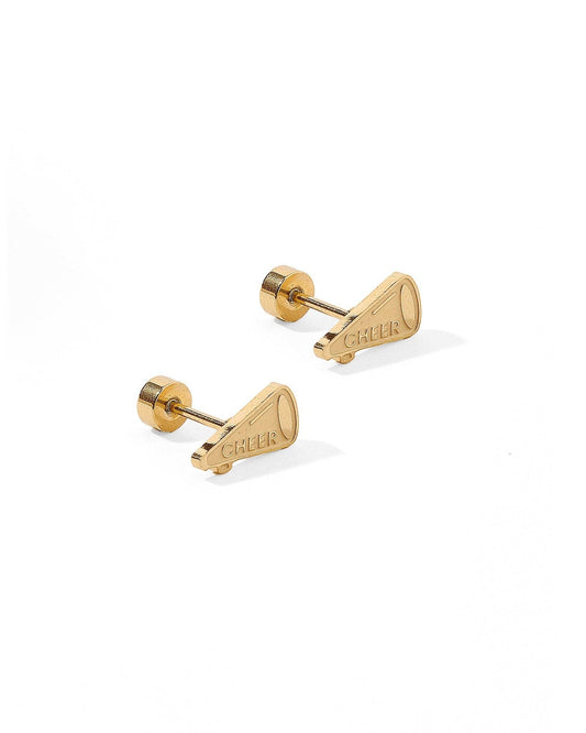 Cheer- Screwback Stud Earrings