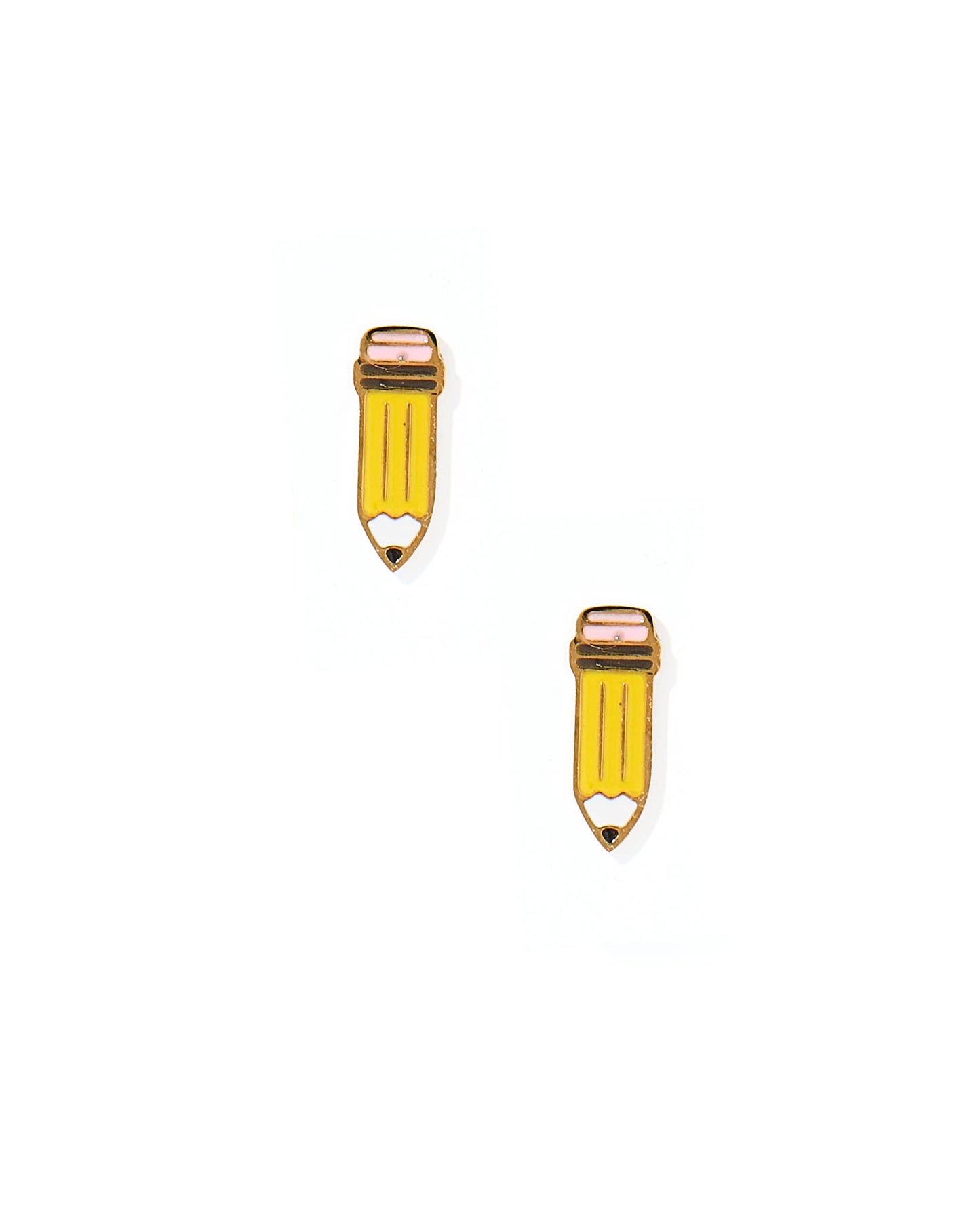 Pencil- Screwback Stud Earrings