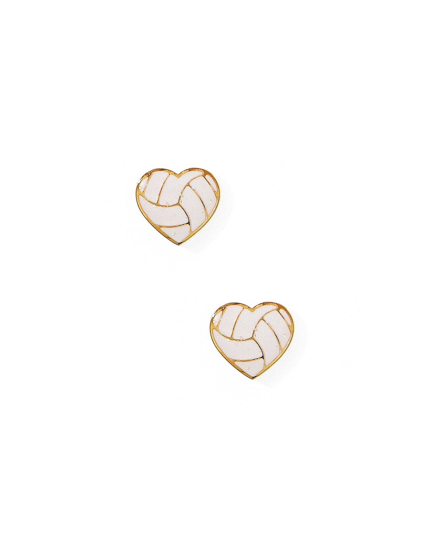 Volleyball- Screwback Stud Earrings