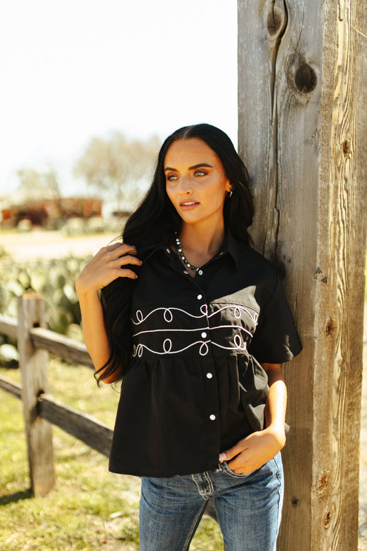 Loopty Lou Button Up- 2FLY (S-3X)