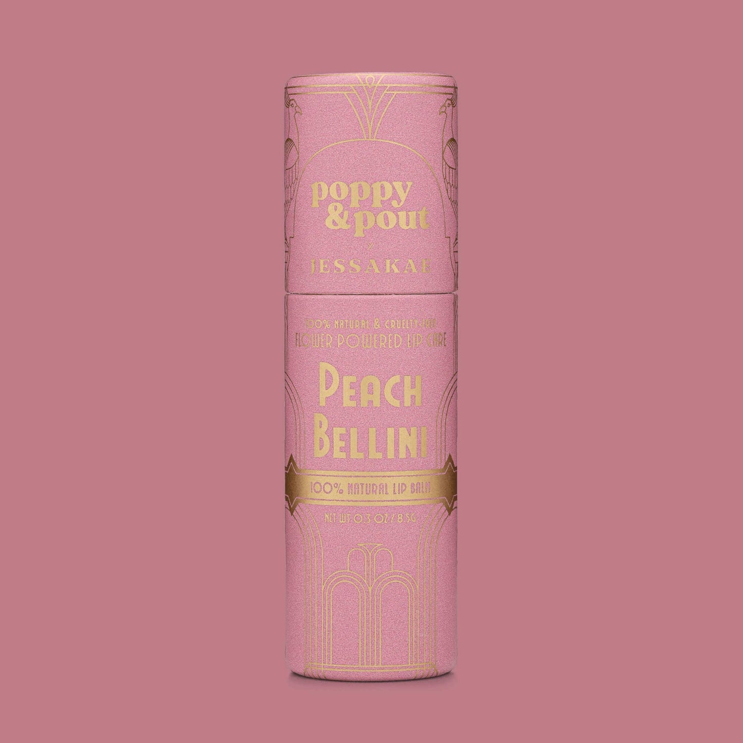 Poppy & Pout- Peach Bellini