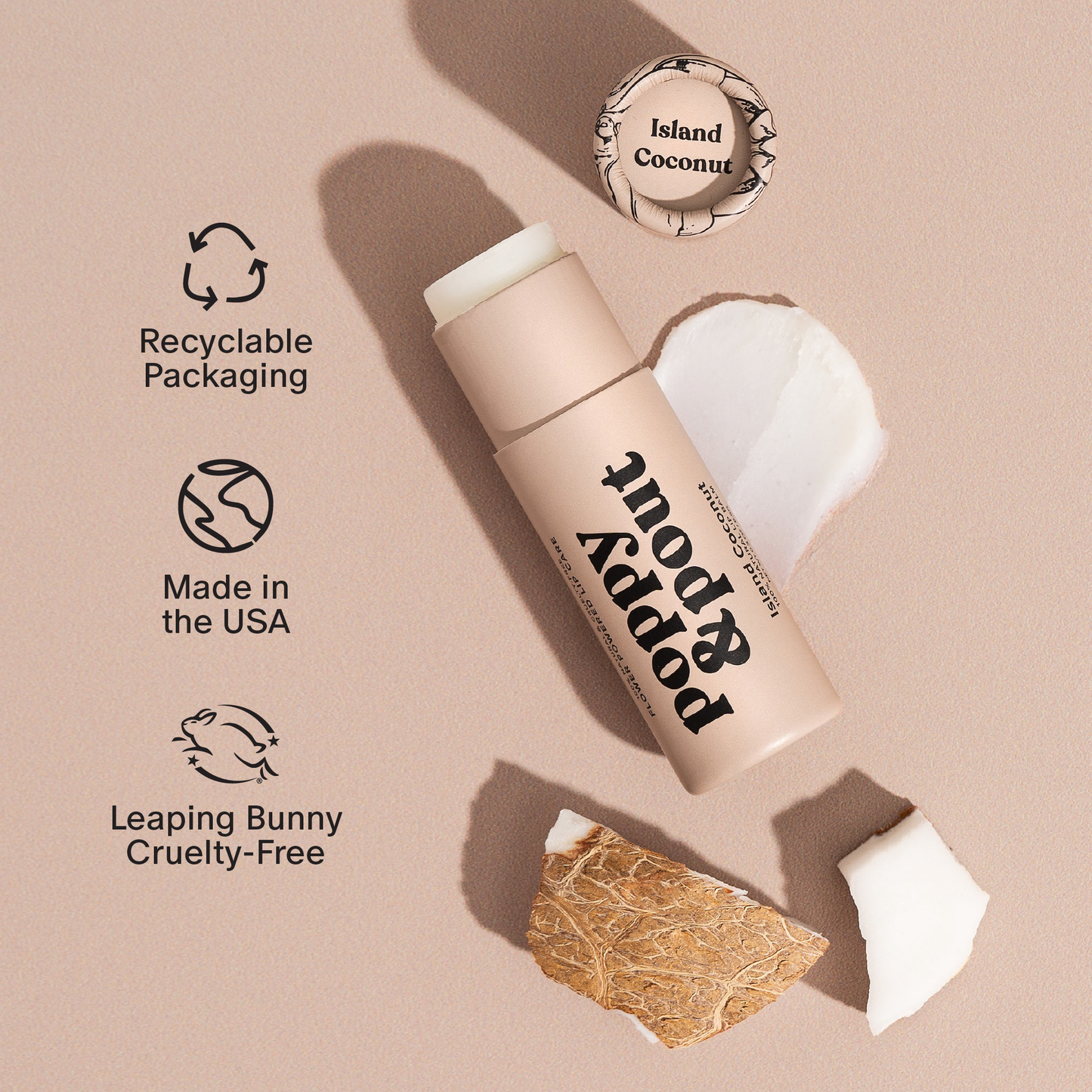 Poppy & Pout- Island Coconut