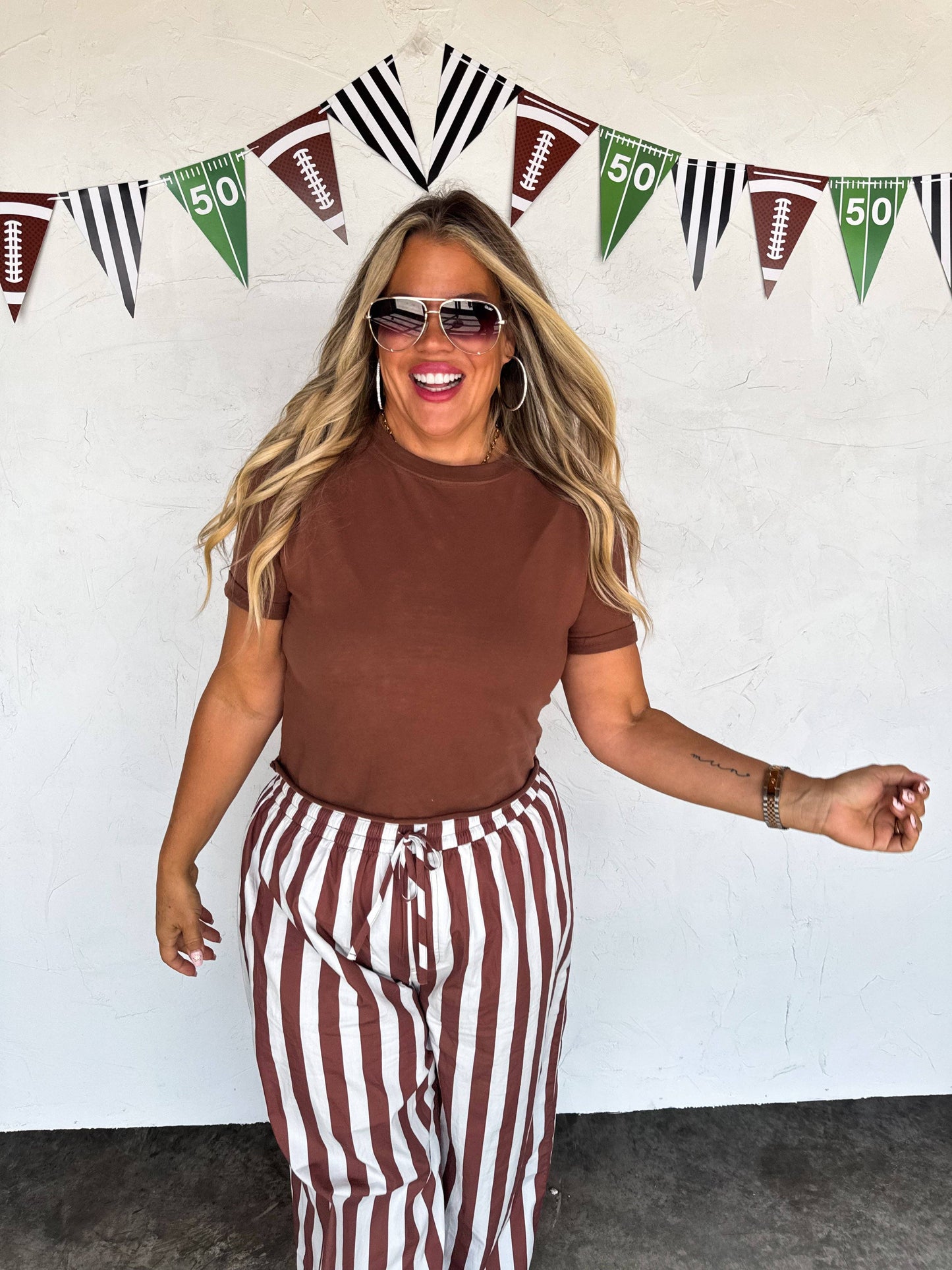 Tailgate Striped Boxer Pants (S-3X)