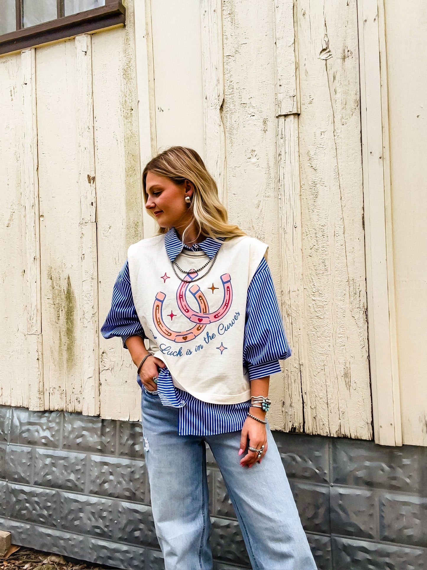 Lucky Boxy Tank (S-2XL)