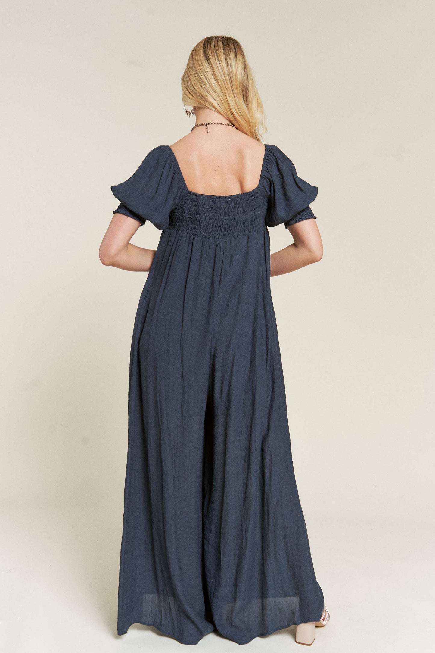 Navy Jumpsuit (S-3XL)