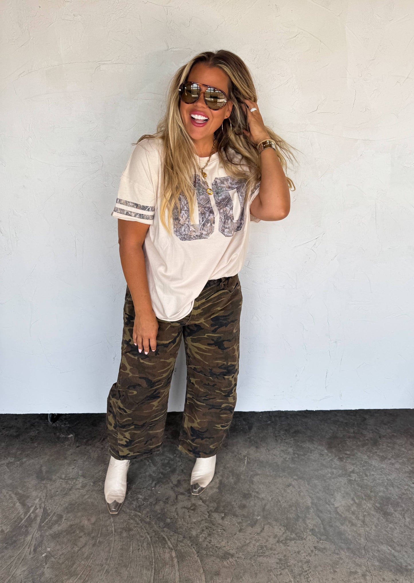 Bex Camo Barrel Jeans (1-15)