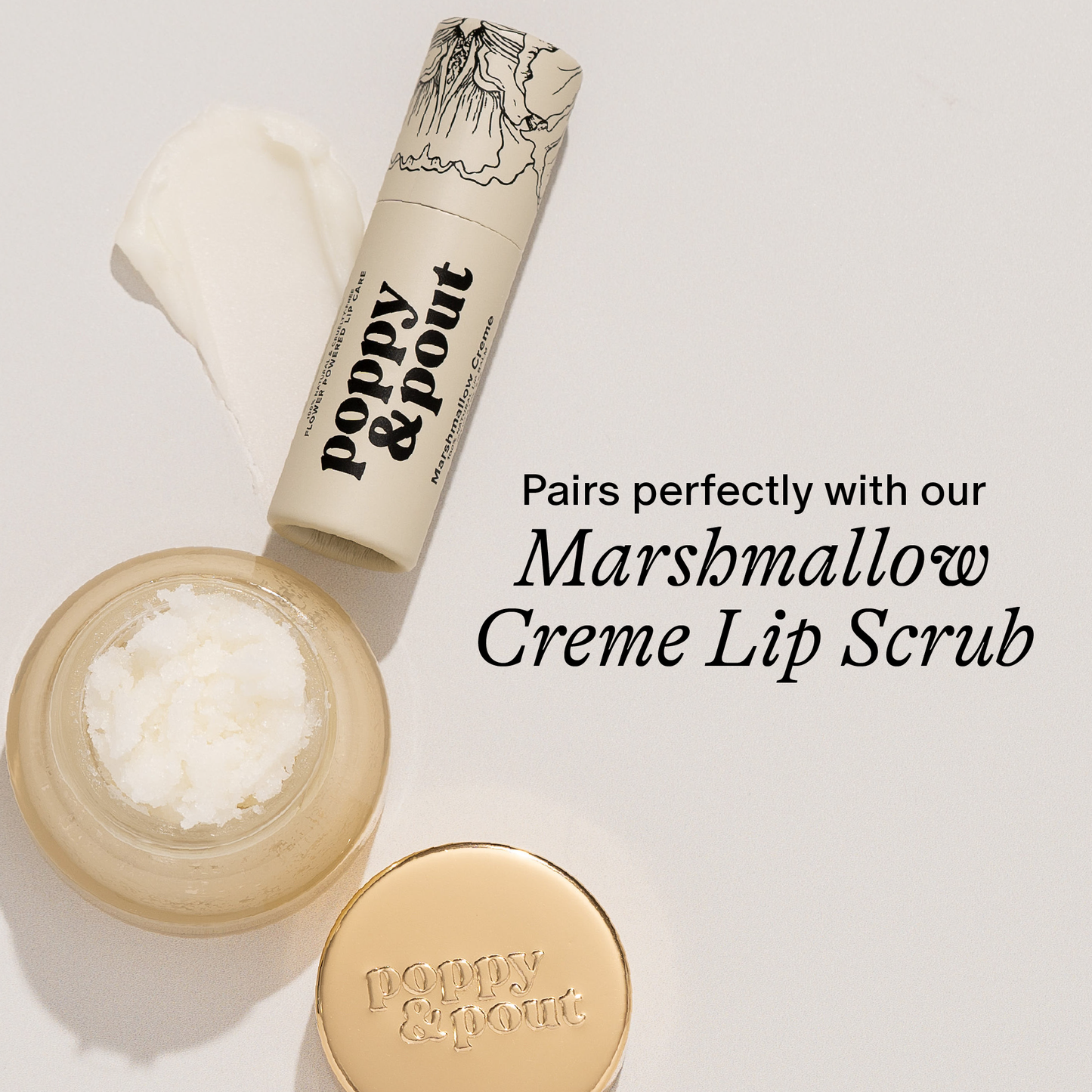 Poppy & Pout- Marshmallow Creme