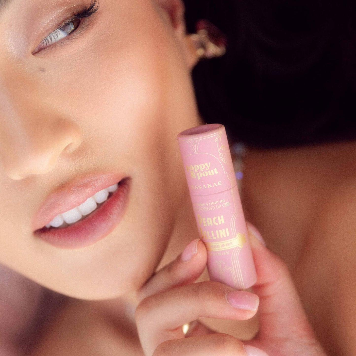 Poppy & Pout- Peach Bellini