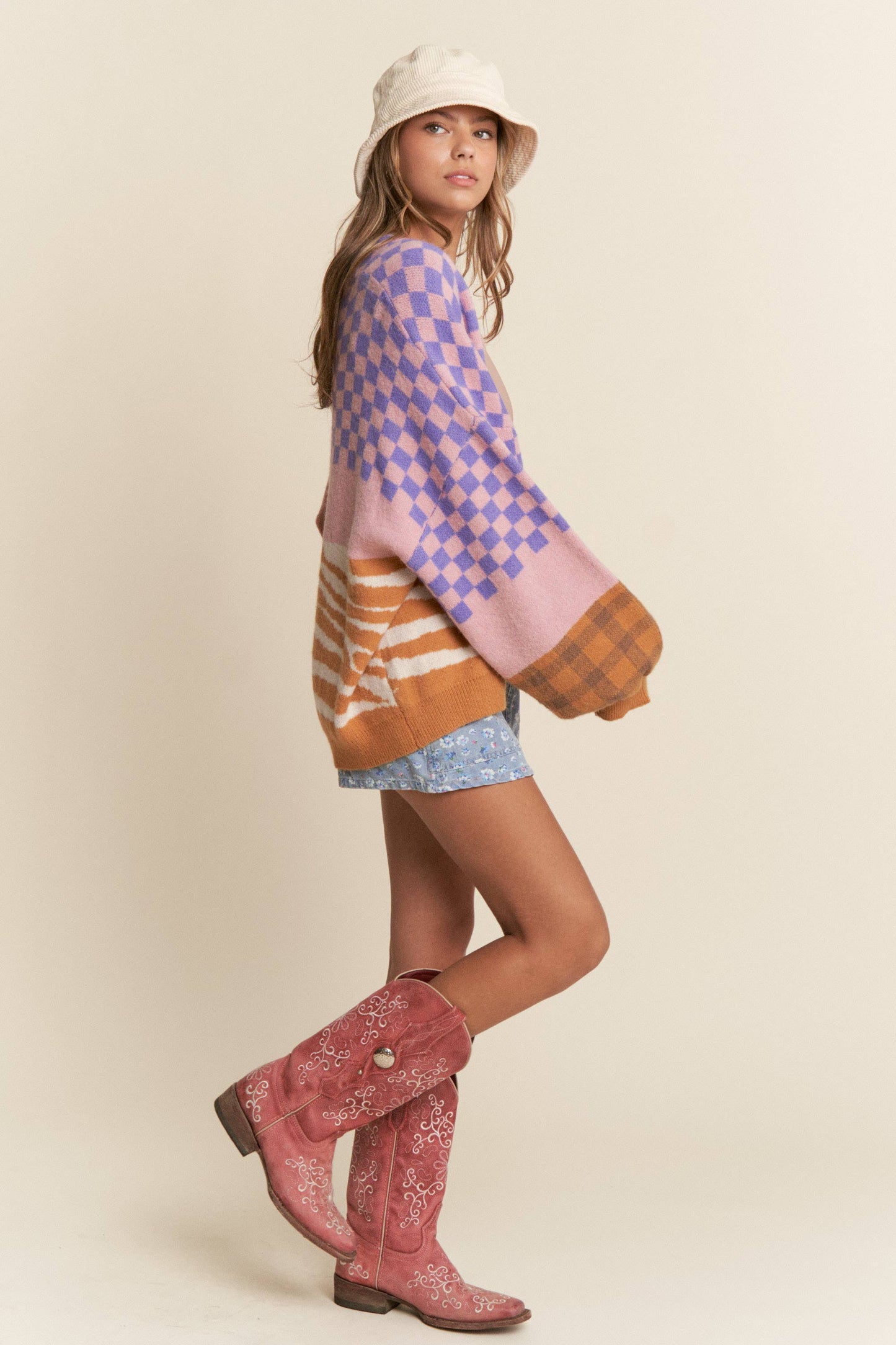 Party Animal Open Cardigan (S-3XL)