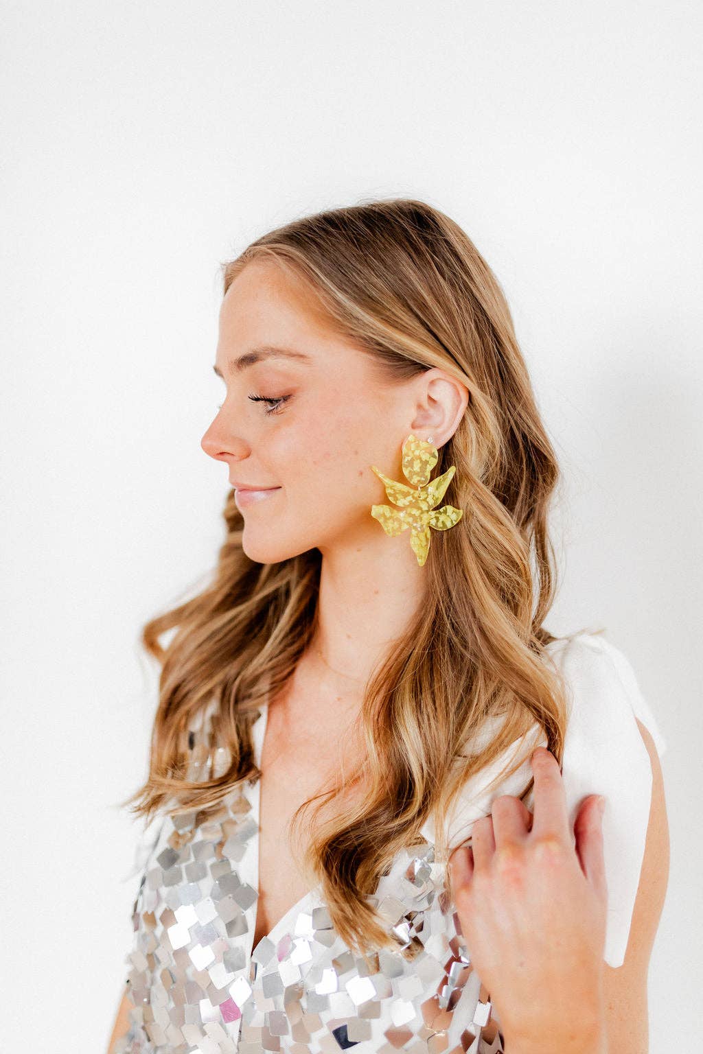 Sunshine- Flora Statement Earrings