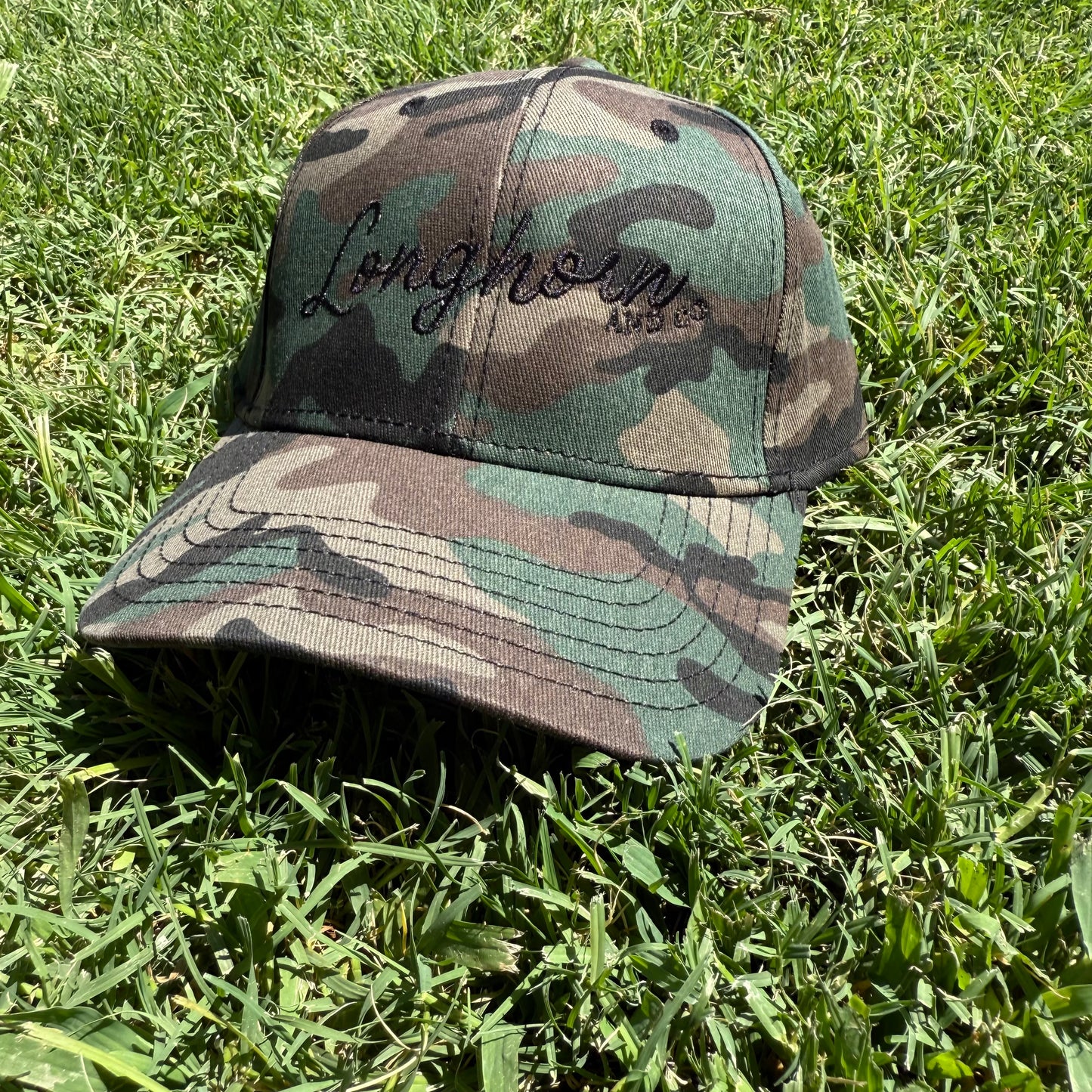 Camo Longhorn and Co. Hat