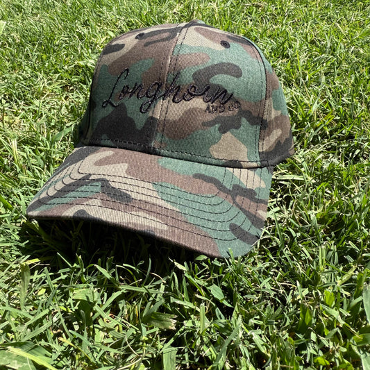 Camo Longhorn and Co. Hat