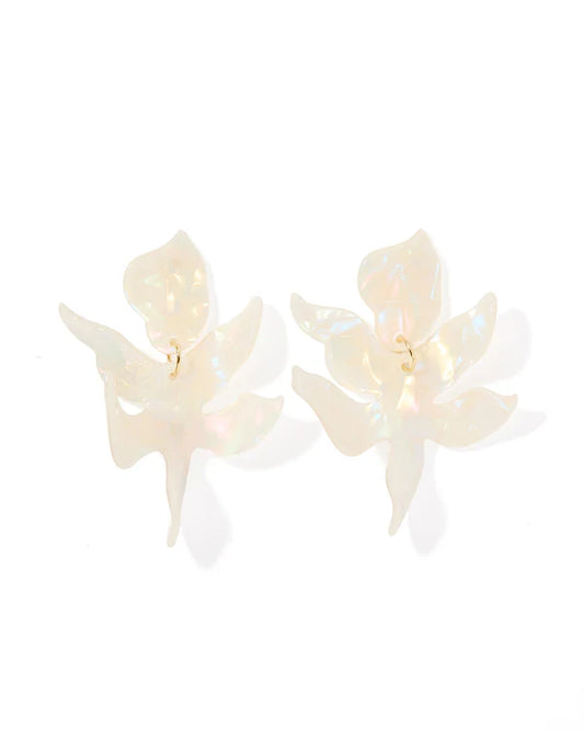 Iridescent- Flora Statement Earrings