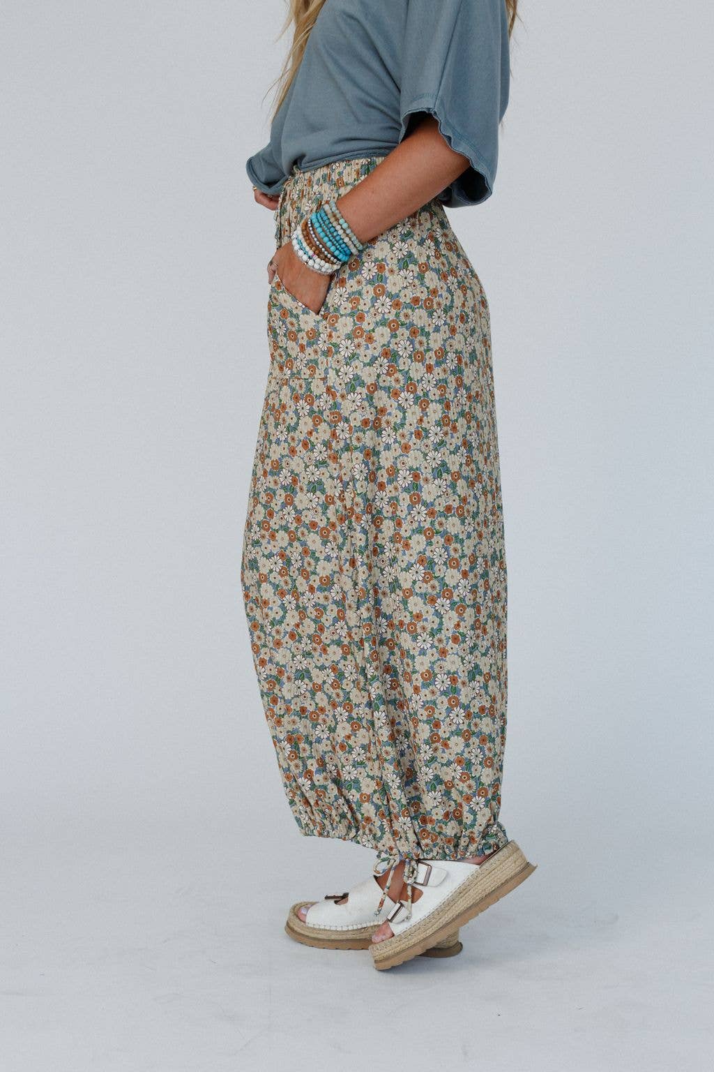 Solstice Song Cinched Skirt )S-XL)