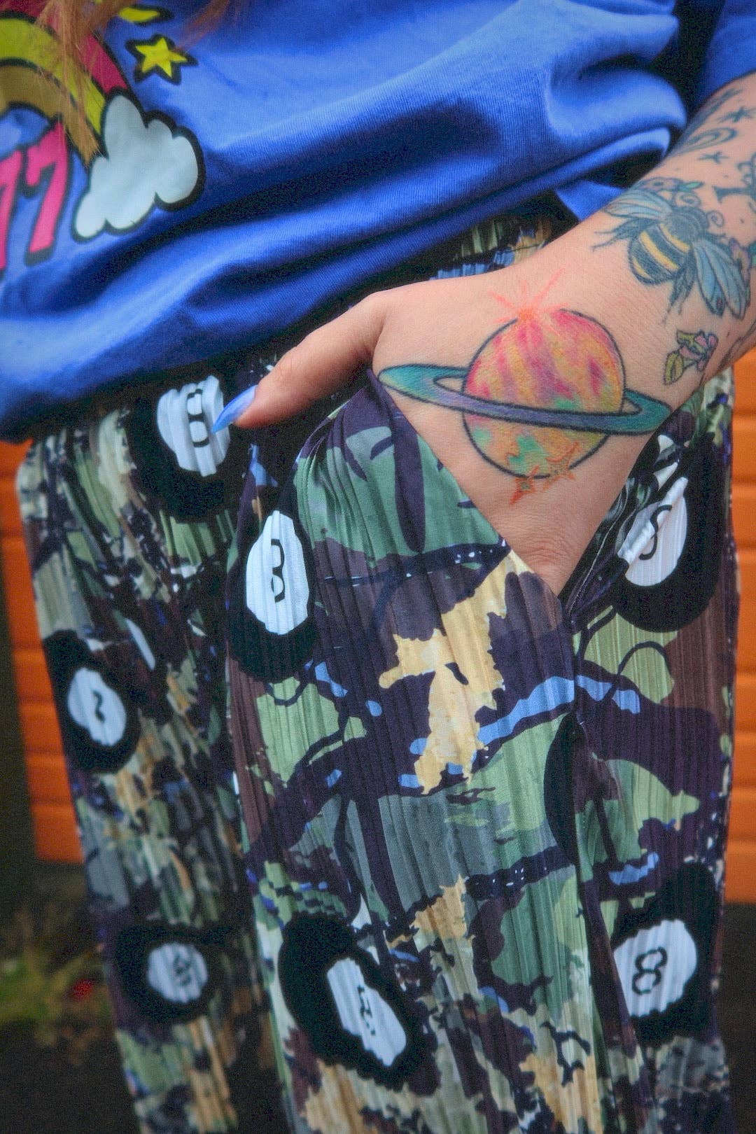 Lucky Shot Plisse Pants (S-3X)