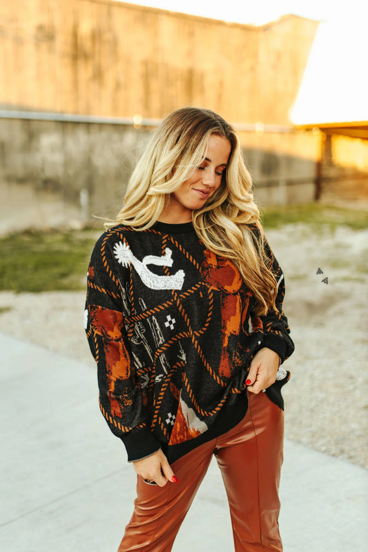 The Tacky Knit Sweater (S-3X)