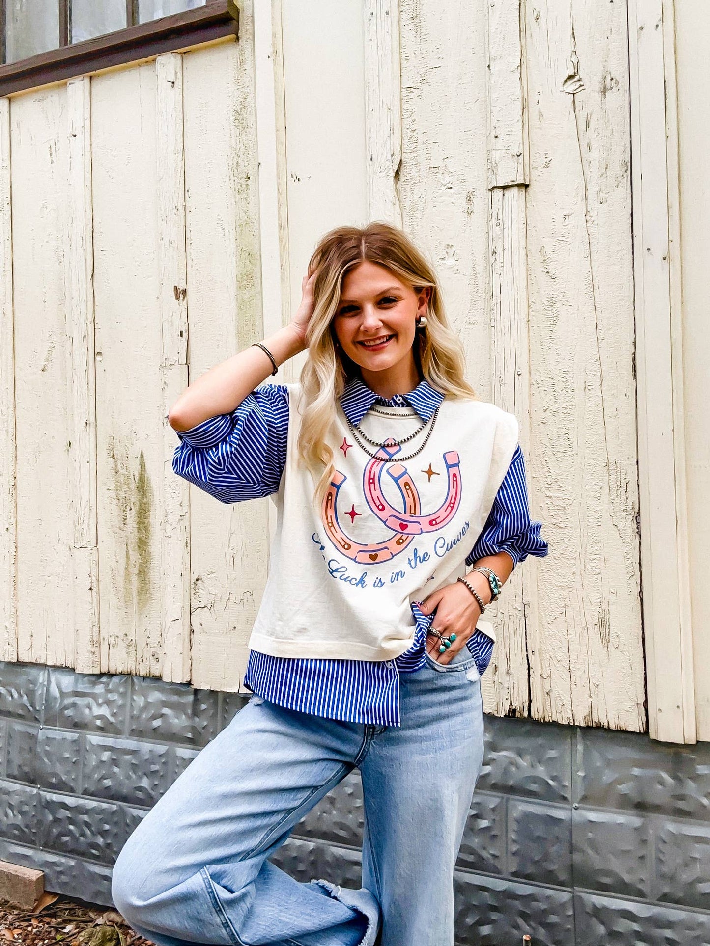 Lucky Boxy Tank (S-2XL)