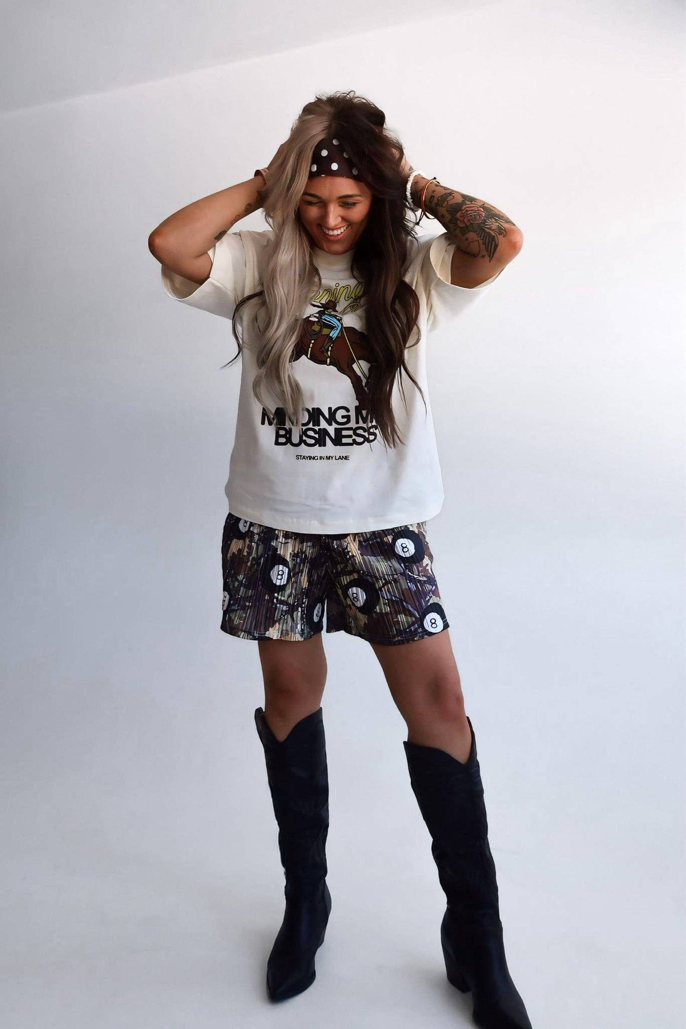 Lucky Shot Plissé Shorts (XS-3X)