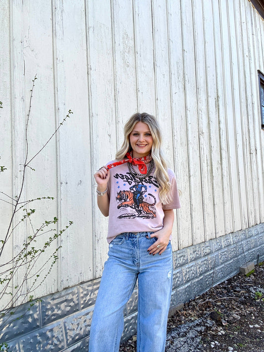 Easy Tiger Crop Tee (S-2XL)