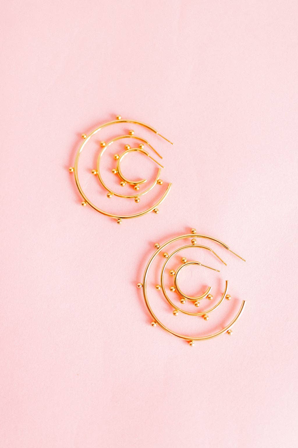 Lauren Earrings- Gold Hoop