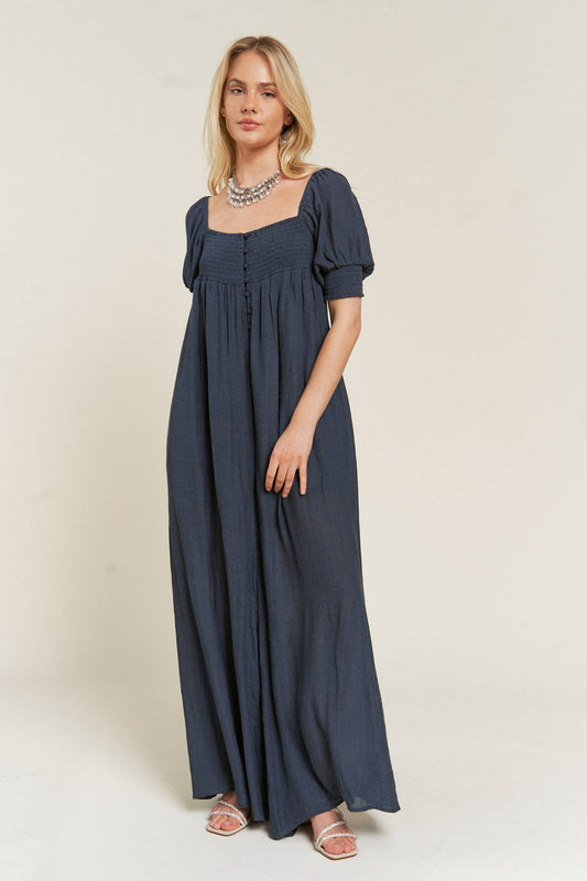 Navy Jumpsuit (S-3XL)