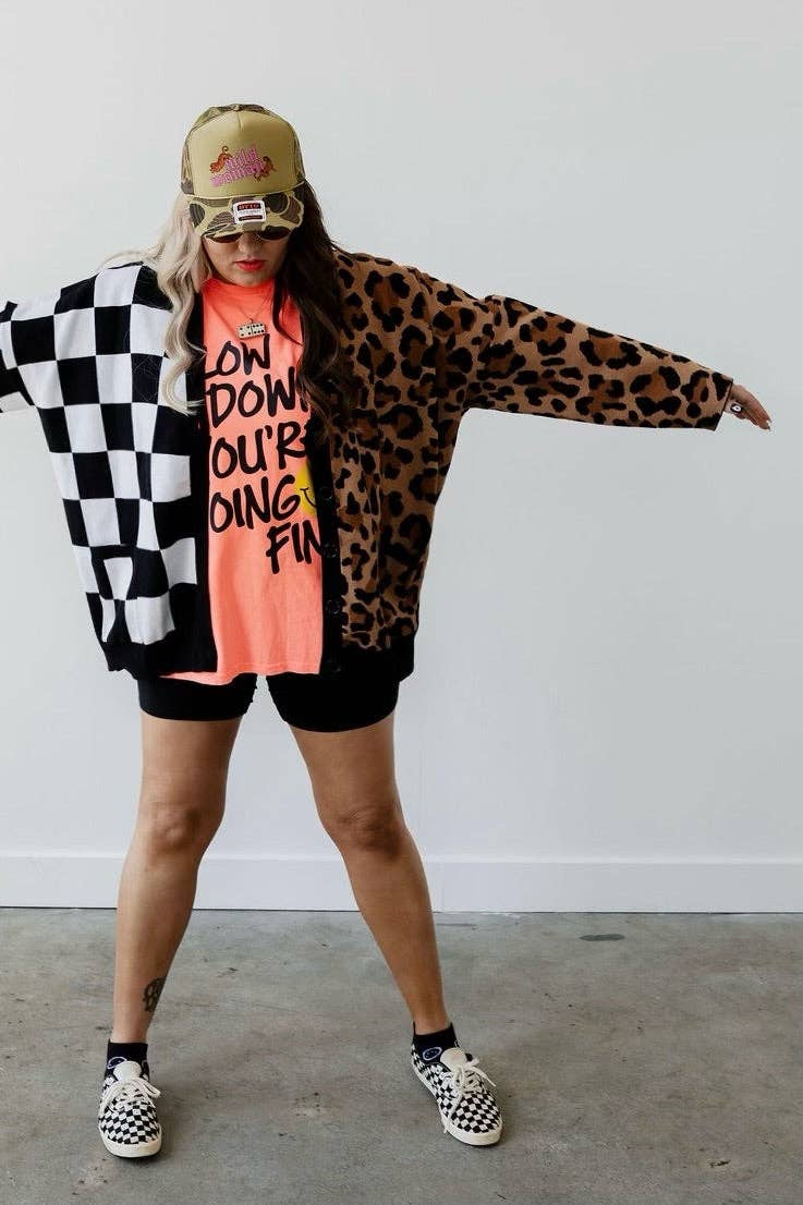 Split Decision Cardigan (S-3XL)