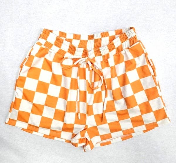 Checkered Shorts- Pink and Red (S-3XL)