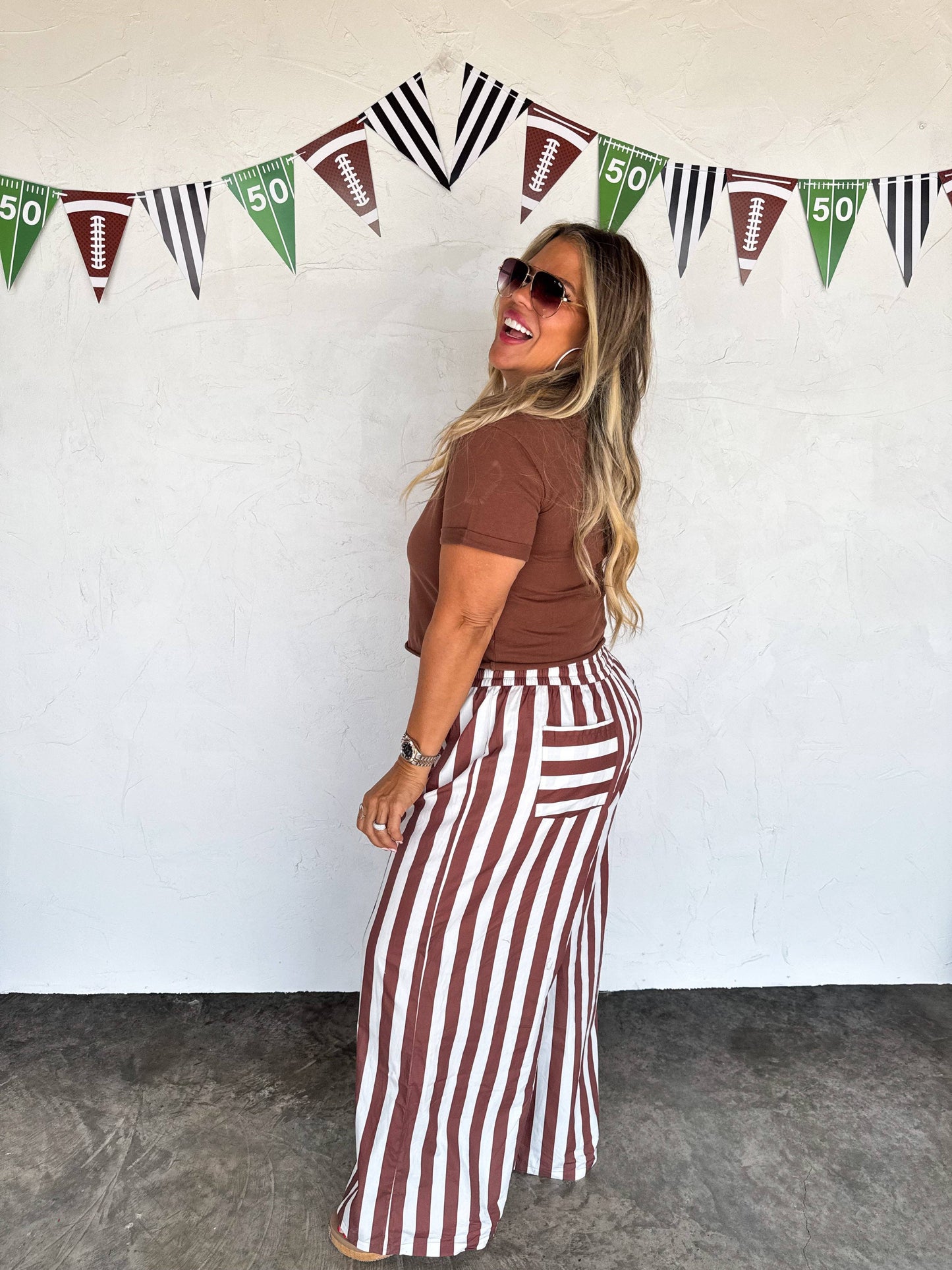 Tailgate Striped Boxer Pants (S-3X)