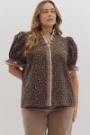 Jolene Top- Leopard (S-2XL)
